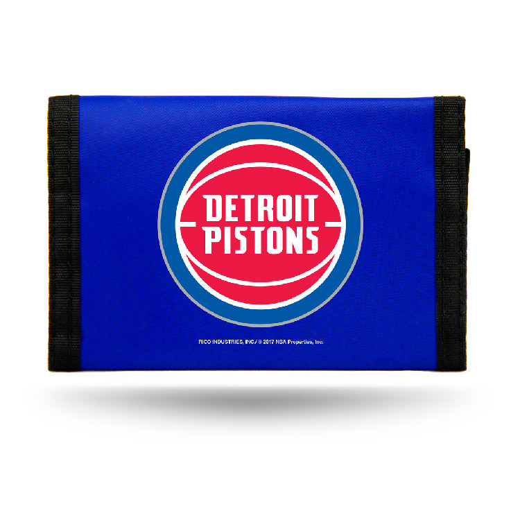 Detroit Pistons Wallet Nylon Trifold