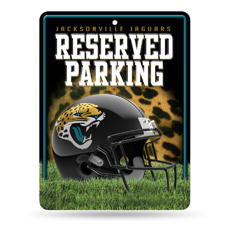 Jacksonville Jaguars Sign Metal Parking