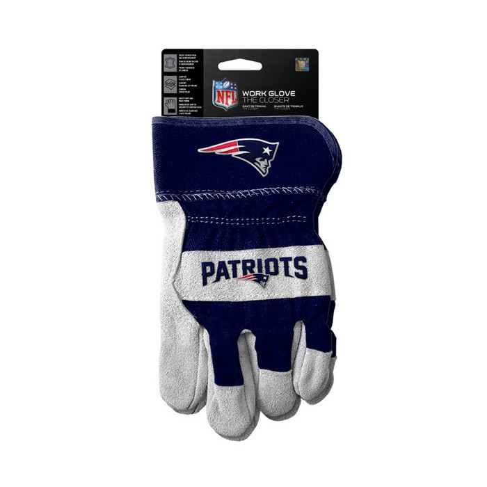 New England Patriots Gloves Work Style The Closer Design