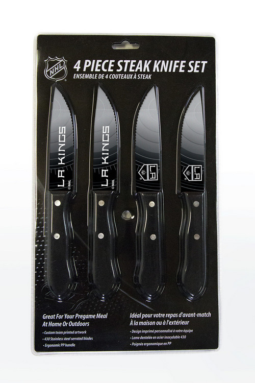 Los Angeles Kings Knife Set - Steak - 4 Pack