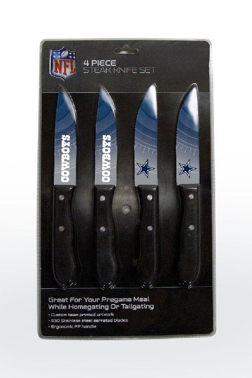 Dallas Cowboys Knife Set Steak 4 Pack