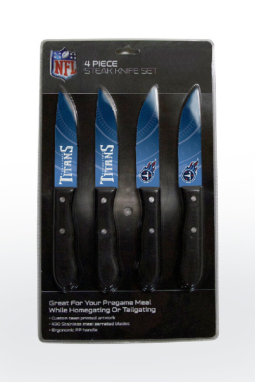 Tennessee Titans Knife Set Steak 4 Pack