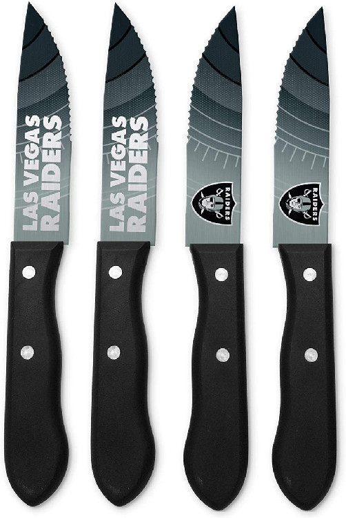 Las Vegas Raiders Knife Set Steak 4 Pack