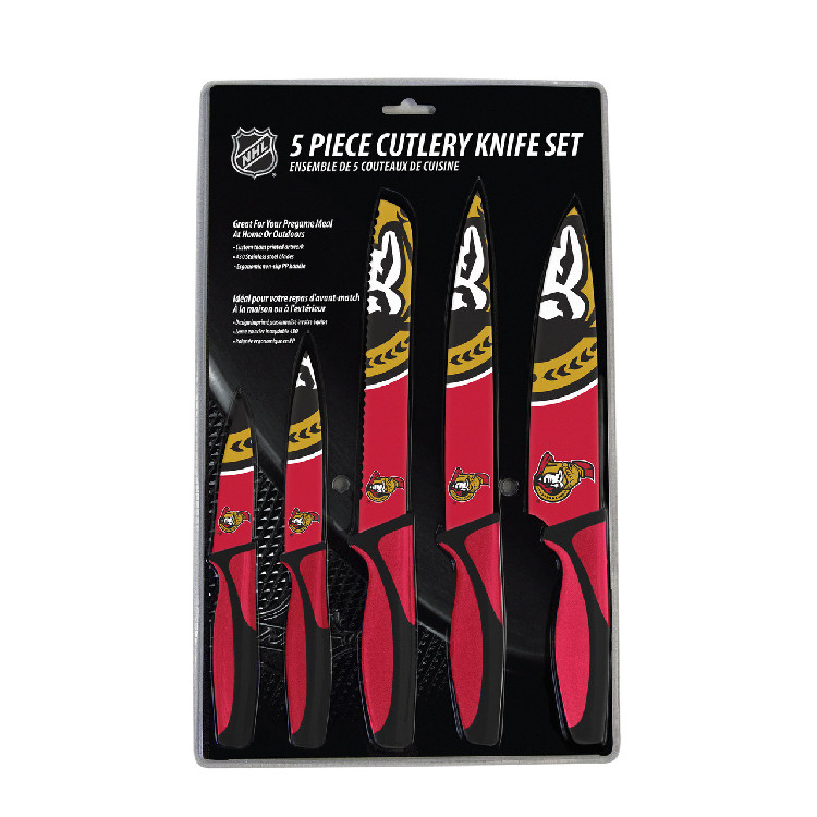 Ottawa Senators Knife Set - Kitchen - 5 Pack