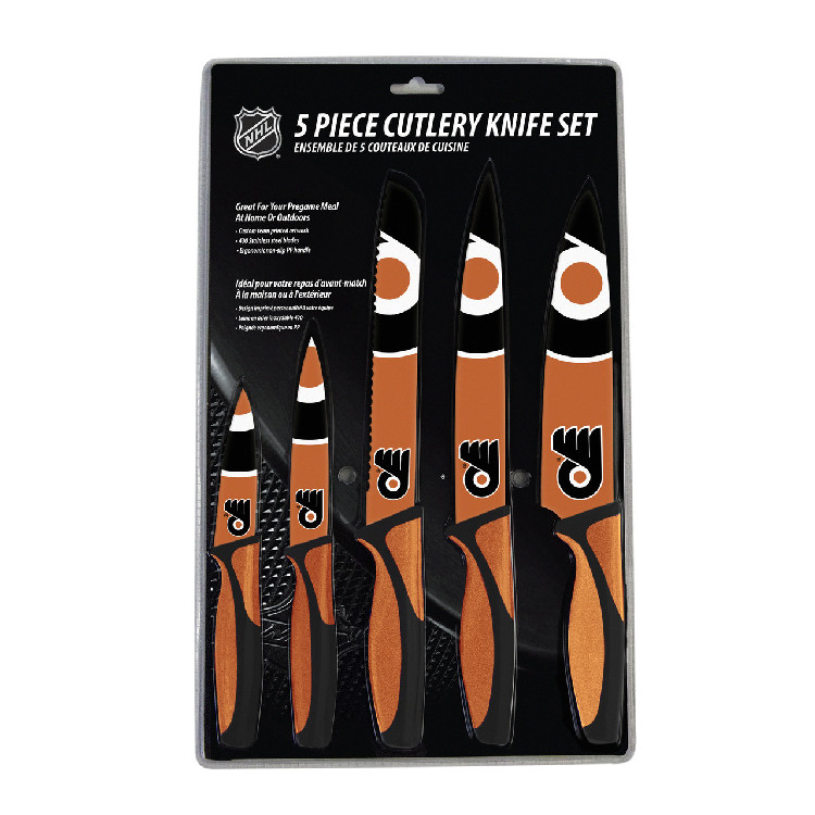 Philadelphia Flyers Knife Set - Kitchen - 5 Pack