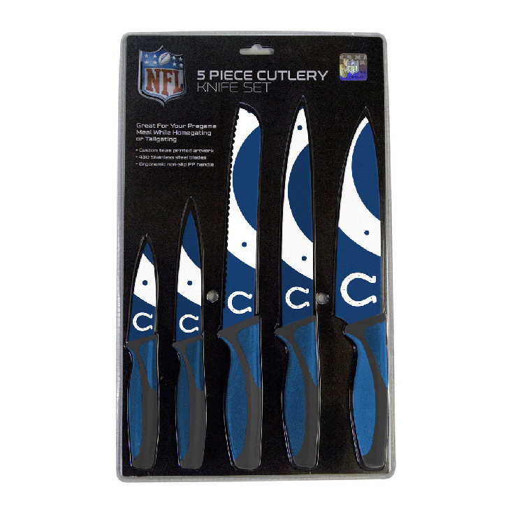 Indianapolis Colts Knife Set - Kitchen - 5 Pack