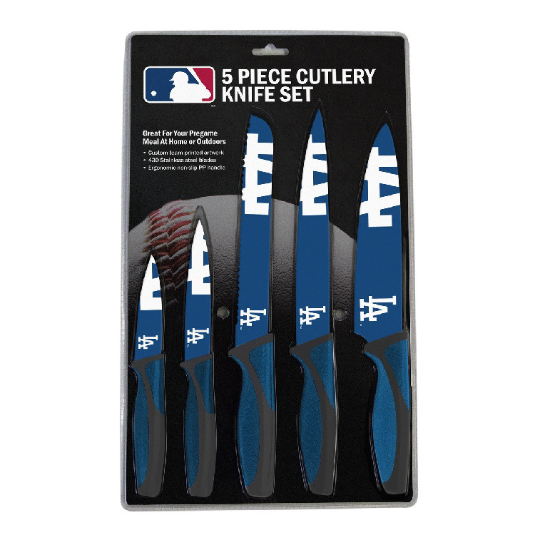 Los Angeles Dodgers Knife Set - Kitchen - 5 Pack