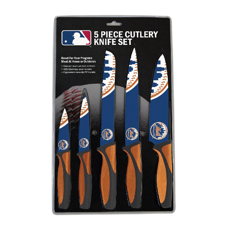 New York Mets Knife Set - Kitchen - 5 Pack