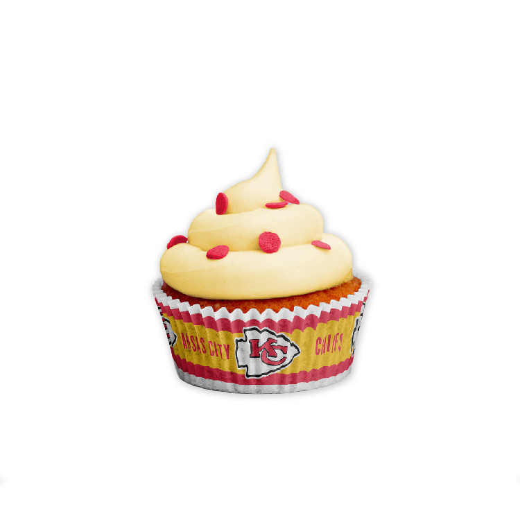 Kansas City Chiefs Baking Cups Large 50 Pack