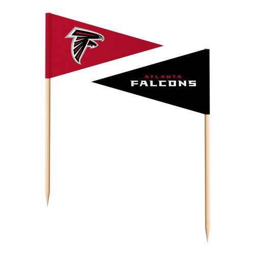 The Sports Vault Atlanta Falcons Toothpick Flags