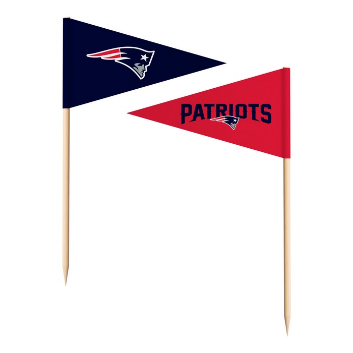 The Sports Vault New England Patriots Toothpick Flags