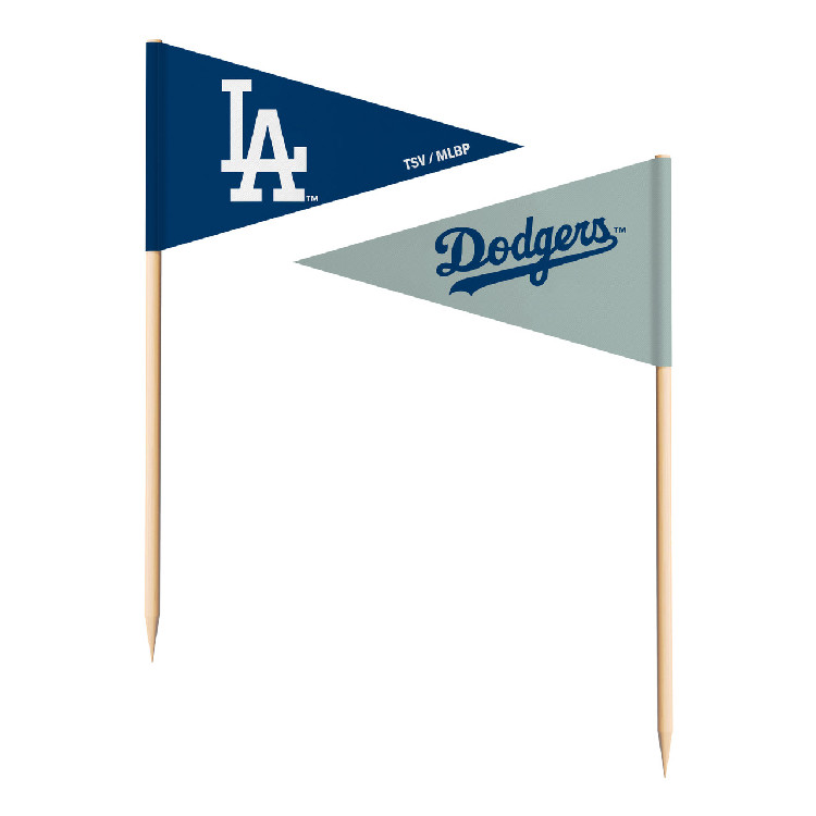 Los Angeles Dodgers Toothpick Flags