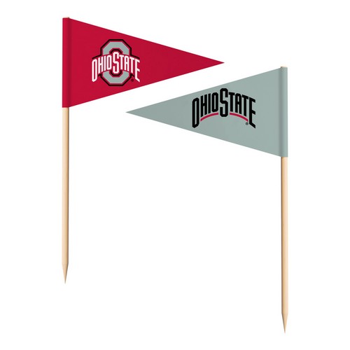 The Sports Vault Ohio State Buckeyes Toothpick Flags -