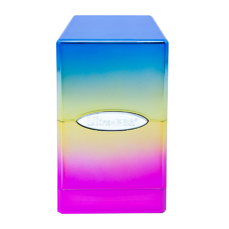 Satin Tower Deck Box Rainbow Hi-Gloss