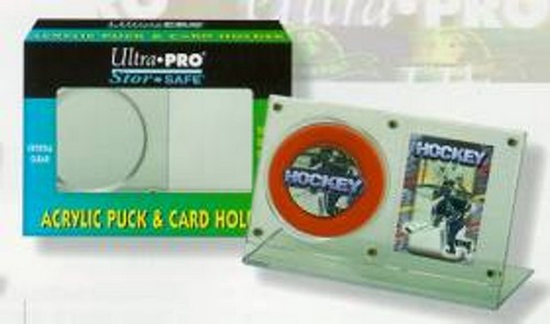 Ultra Pro Puck & Card Holder - Acrylic