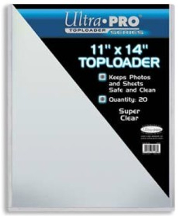 Toploader - 11x14 (20 per pack)