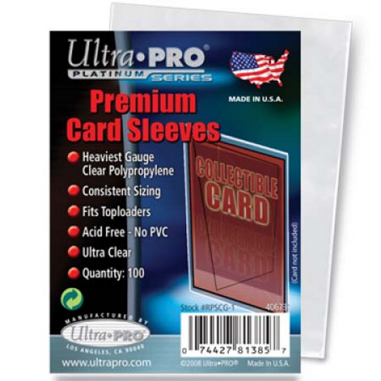 Platinum Card Sleeve - (100 per pack)