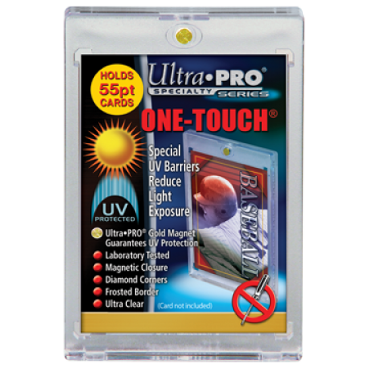 One Touch UV Card Holder with Magnet Closure - 55pt