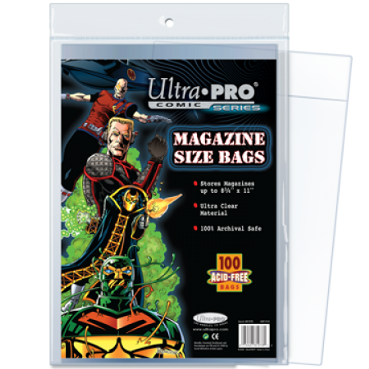 Comic Bags - Magazine (100 per pack)