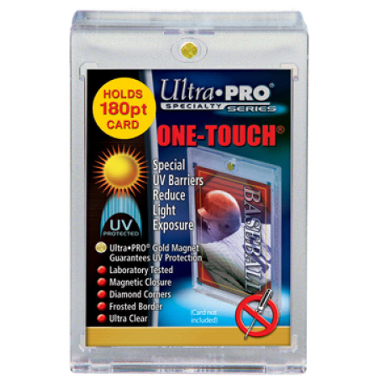 One Touch UV Card Holder with Magnet - 180pt