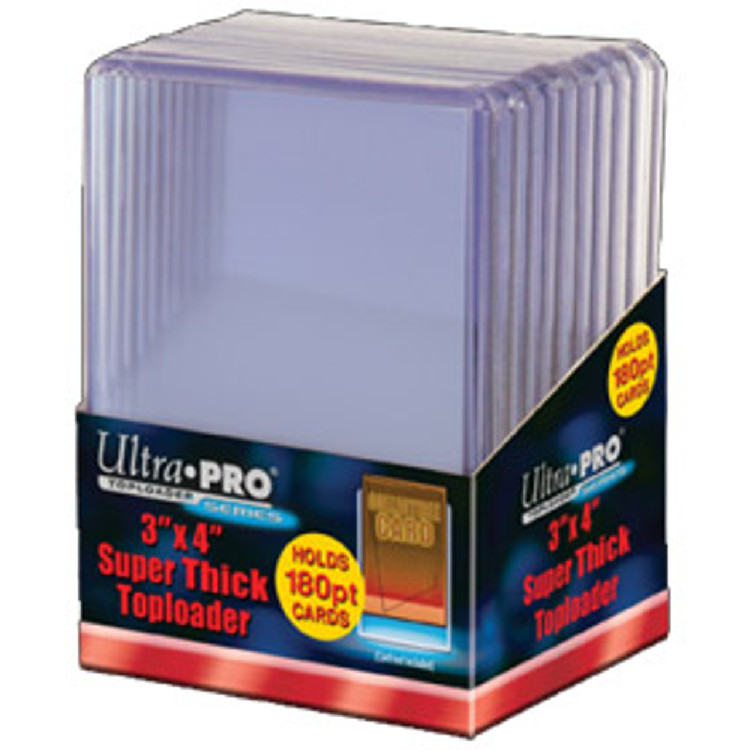 Toploader - 3x4 180PT Clear (10 per pack)