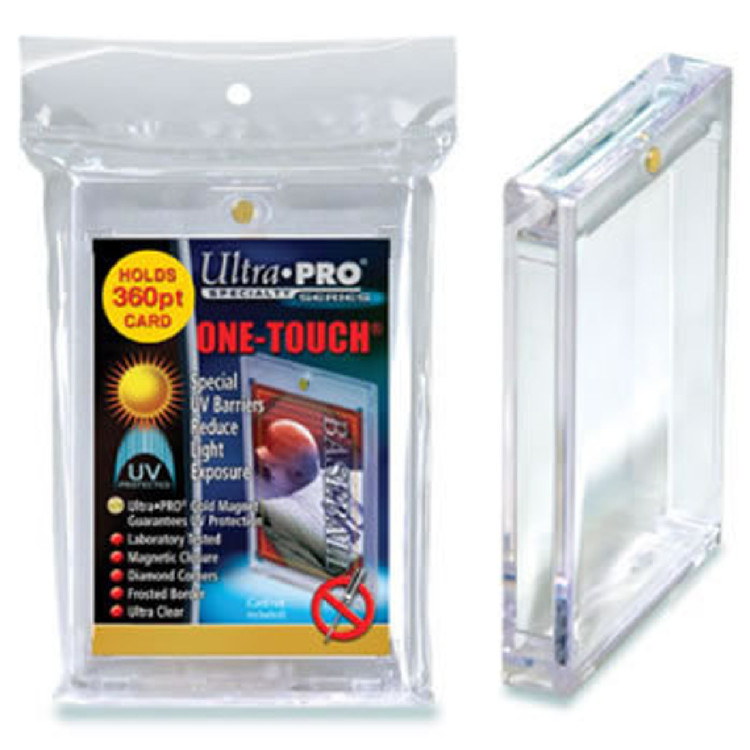 One Touch UV Card Holder with Magnet Closure - 360pt