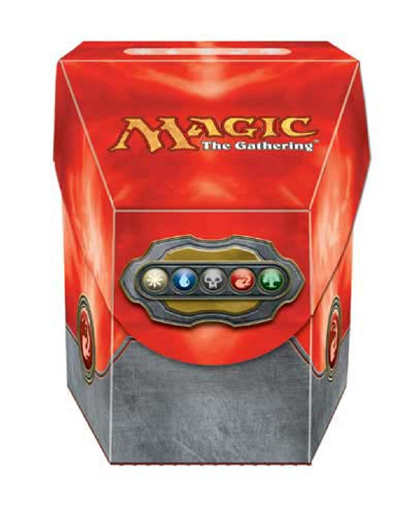 Deck Box, ProHex - Magic: The Gathering - Commander - Red