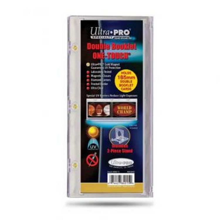 One Touch UV Card Holder - Double Booklet 185mm