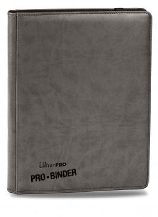 Ultra Pro Premium 9 Pocket Pro Binder - Grey