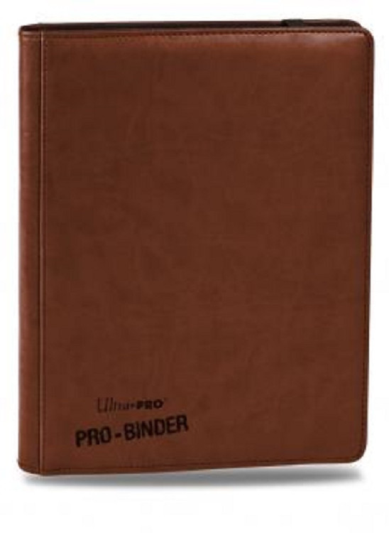 Ultra Pro Premium 9 Pocket Pro Binder - Brown