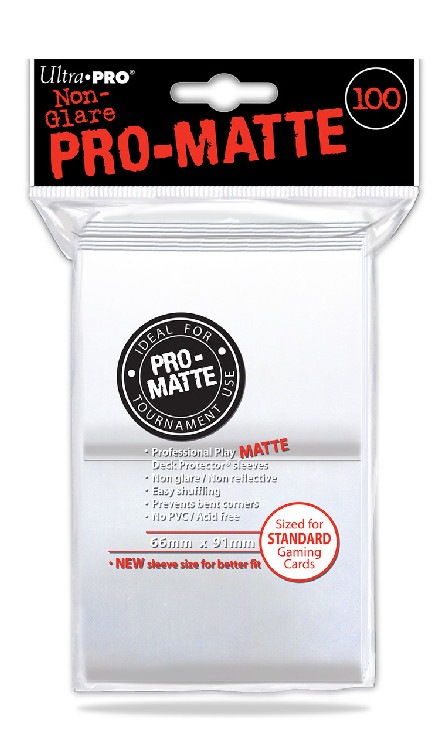 Deck Protectors - Pro-Matte White (100 per pack)