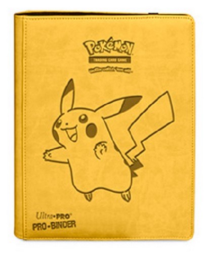 Ultra Pro Pokemon Premium Pro Binder Pikachu -