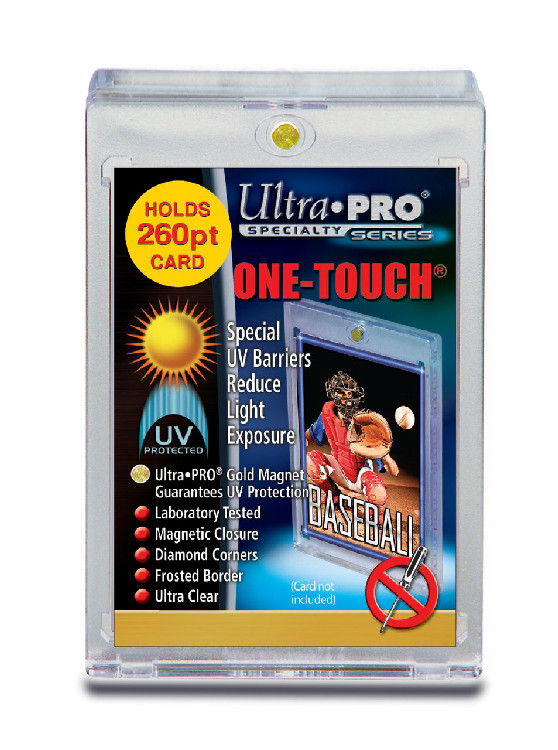 One Touch UV Card Holder with Magnet Closure - 260pt