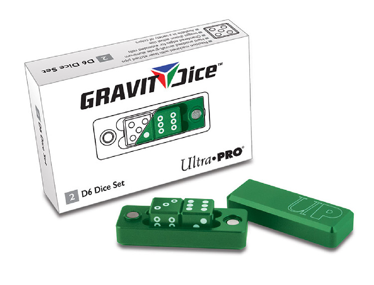 Ultra Pro Dice - D6 2pc Set - Emerald