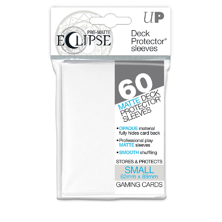 Deck Protectors - Pro Matte Small - Eclipse White - Pack of 60