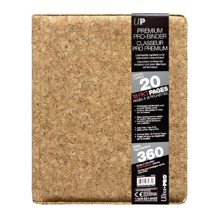 Ultra Pro 9 Premium Pro Binder- Cork