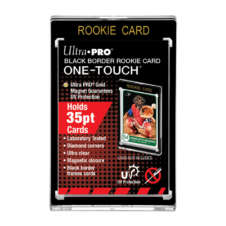 One Touch UV Card Holder With Magnet Closure - 35pt Rookie