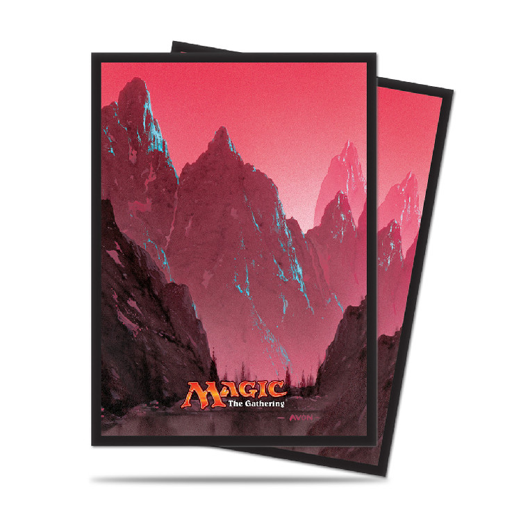 Magic Deck Protector - Mana #5 Mountain (Red)