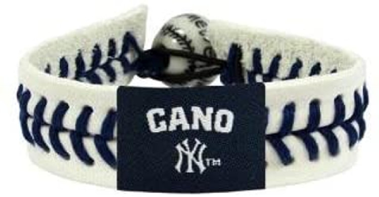 New York Yankees Bracelet Genuine Baseball Robinson Cano CO