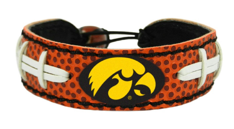 Iowa Hawkeyes Bracelet Classic Football CO