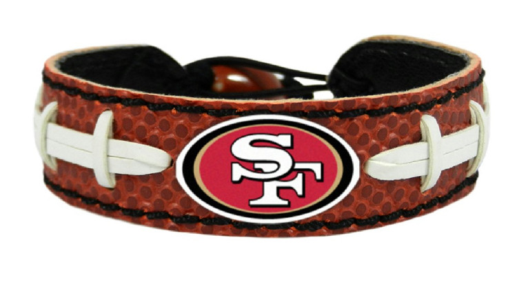 San Francisco 49ers Bracelet Classic Football CO