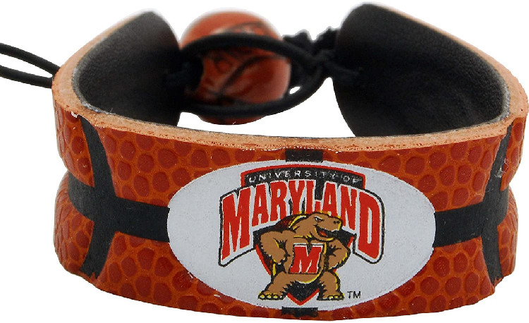 Maryland Terrapins Bracelet Classic Basketball CO