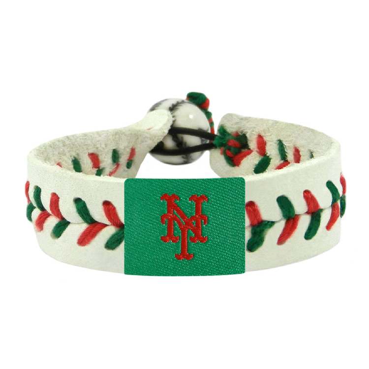 New York Mets Bracelet Team Color Baseball Holiday CO