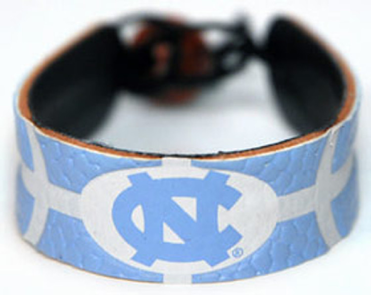 North Carolina Tar Heels Bracelet Team Color Basketball CO