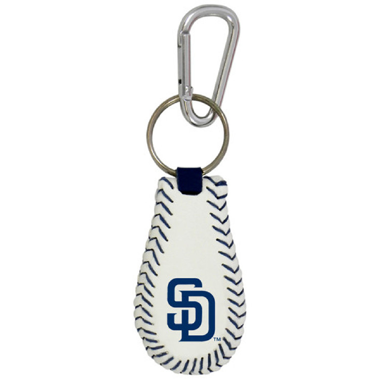 San Diego Padres Keychain Classic Baseball CO