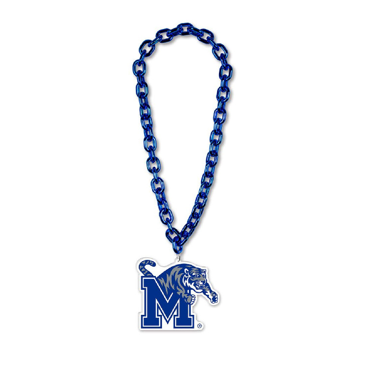 Memphis Tigers Necklace Big Fan Chain