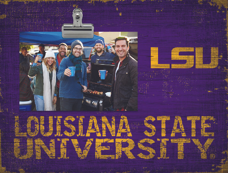 LSU Tigers Clip Frame