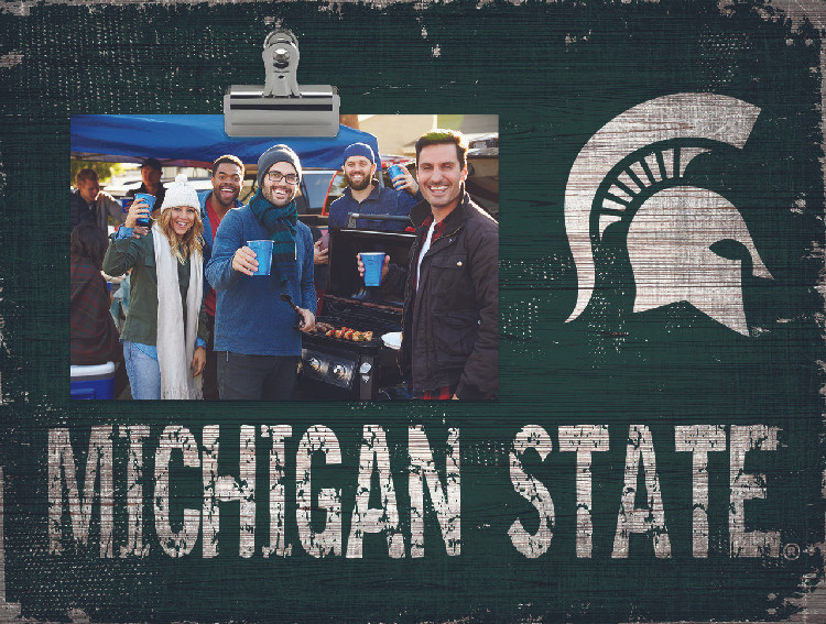 Michigan State Spartans Clip Frame