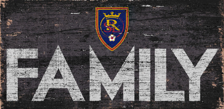 Real Salt Lake Sign Wood 12x6 Family Design