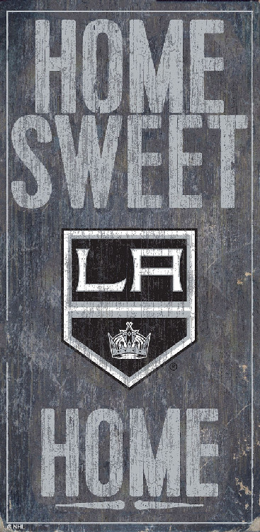 Los Angeles Kings Sign Wood 6x12 Home Sweet Home Design